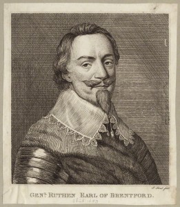 NPG D27080; Patrick Ruthven, Earl of Brentford by P. or S. Paul (Samuel de Wilde?)
